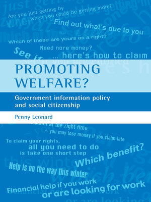 cover image of Promoting welfare?